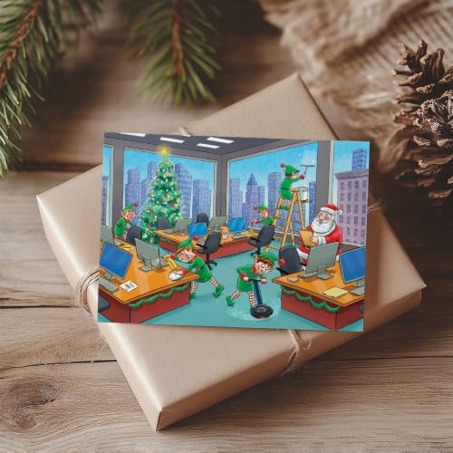 Commercial Janitorial Christmas Cards 50-Pack – Industry Greetings