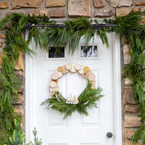 Adjustable Over-the-Door Garland & Wreath Hanger (34-42 In Frame Depths)