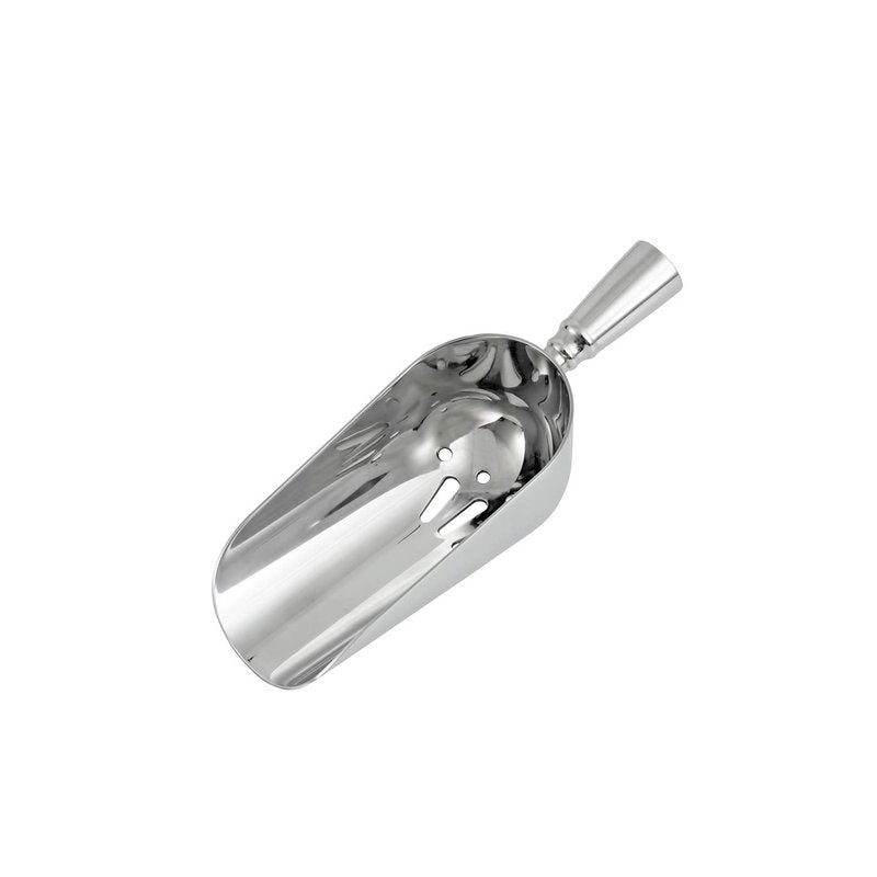 Crafthouse by Fortessa 8" Ice Scoop with Drain Holes, Stainless Steel