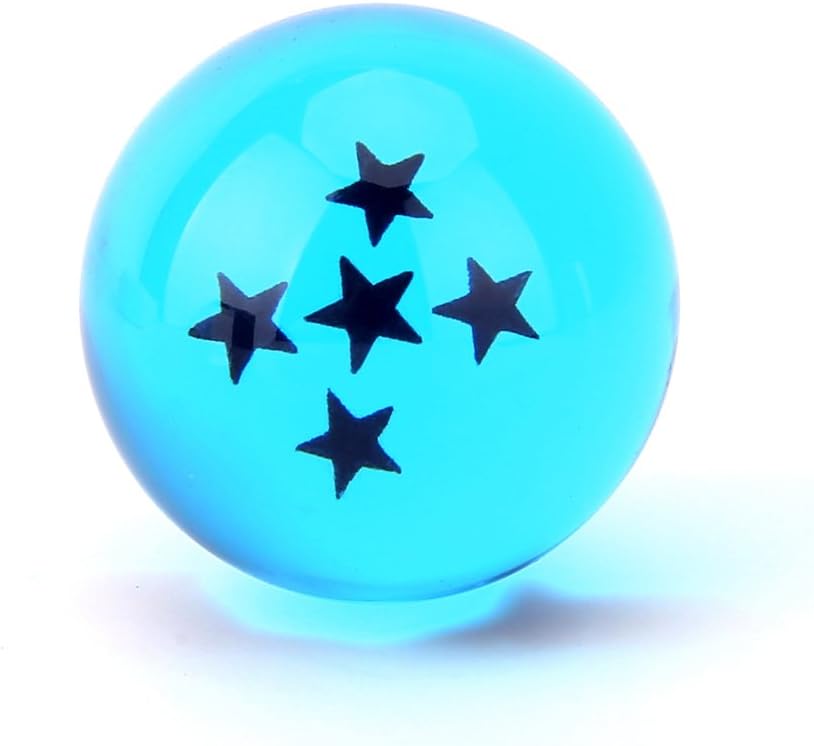Viru Crystal Glass Ball Stars - Anime Collectibles Gift Box Set of 7 Pieces | 43mm (1.7 in) Diameter