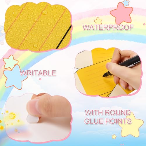 23-Piece Pencil Classroom Bulletin Board Decoration Set with Adhesive Dots