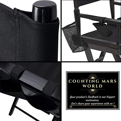 5-in-1 Makeup Artist Director Chair Replacement Canvas and Storage Kit