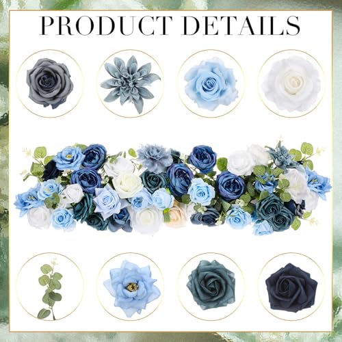 Artificial Wedding Flower Swag for Welcome Signs and Centerpieces