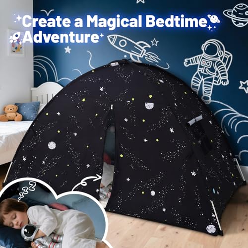 Large Kids Teepee Play Tent - Indoor Dome Playhouse for Boys and Girls