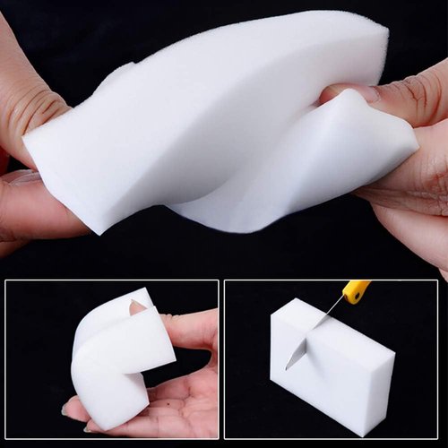 Magic Sponge Eraser | Extra Thick Melamine Cleaning Sponges - 100 Pack for Multi-Surface Use