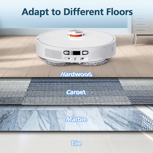 6-Pack Microfiber Replacement Mop Pads for Robot Vacuum Cleaners