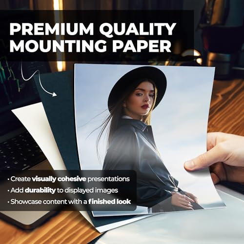 8x10 Photo Album and Art Portfolio Book, 24 Clear Sleeves, Black