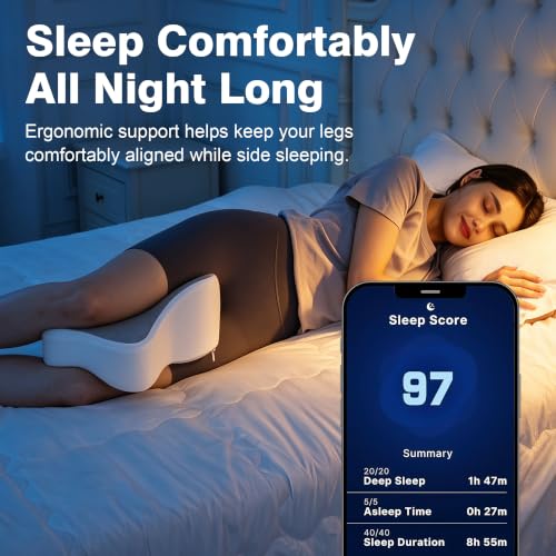 Knee Pillow for Side Sleepers | Sciatica & Back Pain Relief