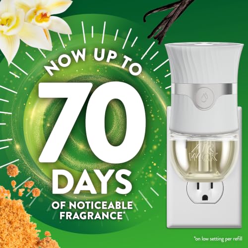 Plug-In Scented Oil Refills - Brown Sugar & Vanilla Air Freshener (6 Count)