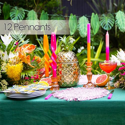 Talking Tables Palm Leaf Garland Tropical Party Decorations 8.5ft