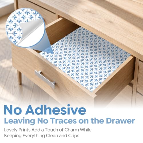 STRN Scented Drawer Liners with Fresh Linen Fragrance - Large 15 Sheets, 19.7" x 14.4"