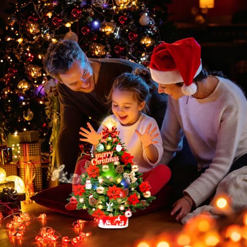 Christmas Tree Pop-Up Card with Lights & Music - Holiday Greeting Card