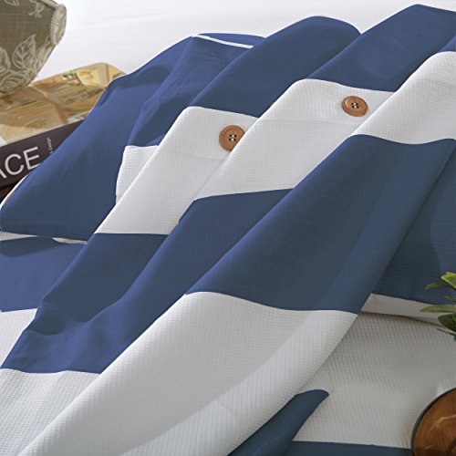 Addison Cotton Striped Duvet Cover Set - 3-Piece, Twin/XL