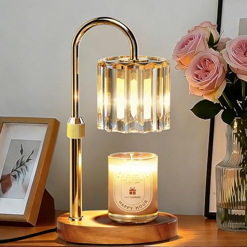 Adjustable Candle Warmer Lamp with Timer & Dimmer for Home Fragrance