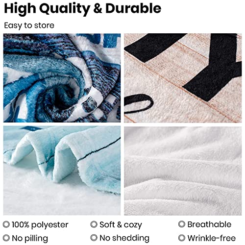 BASAO Anniversary Blanket for Wife 60x50in – From Husband Romantic Gift
