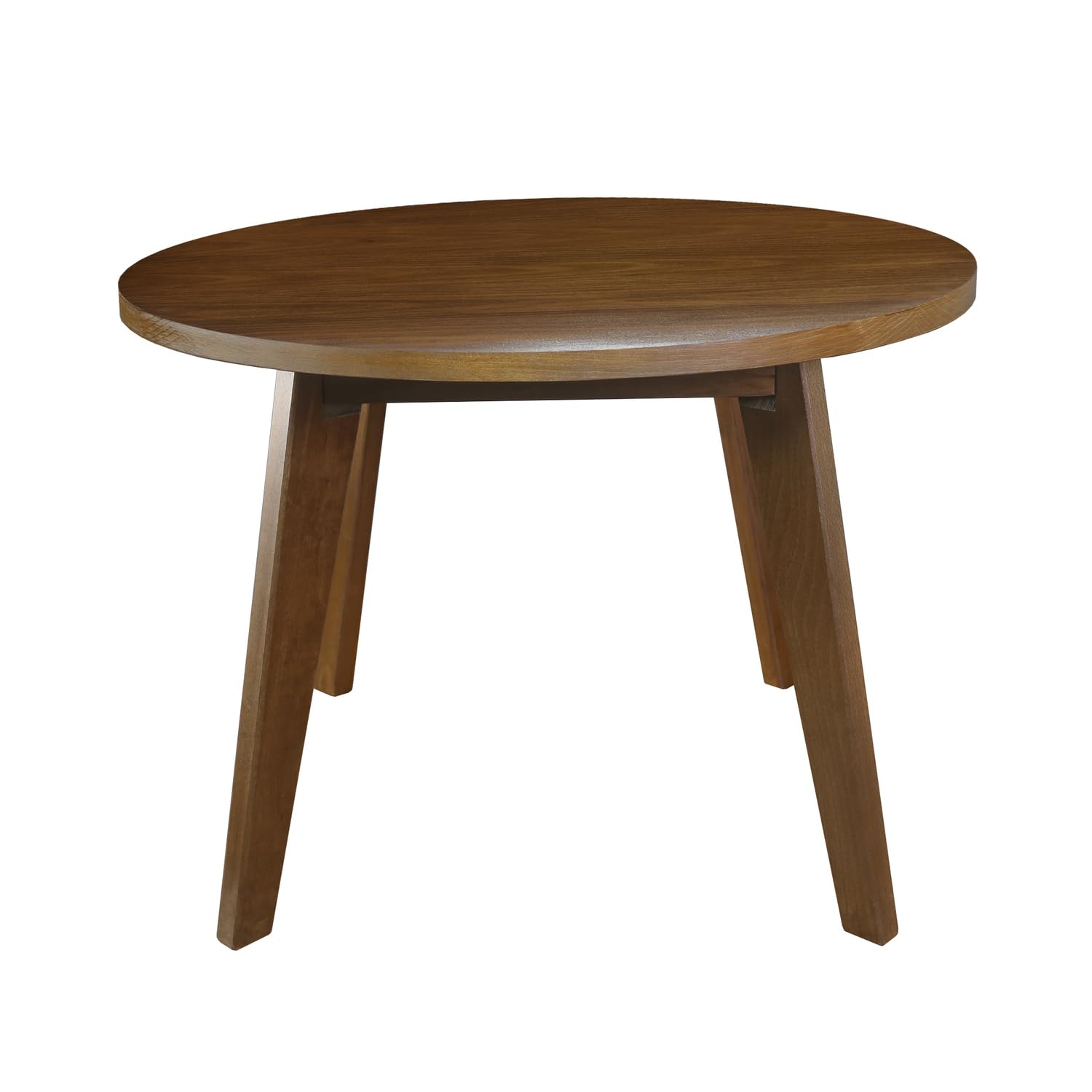 American Trails Genuine 100% Hardwood Round Coffee Table - Hand-Wiped Walnut