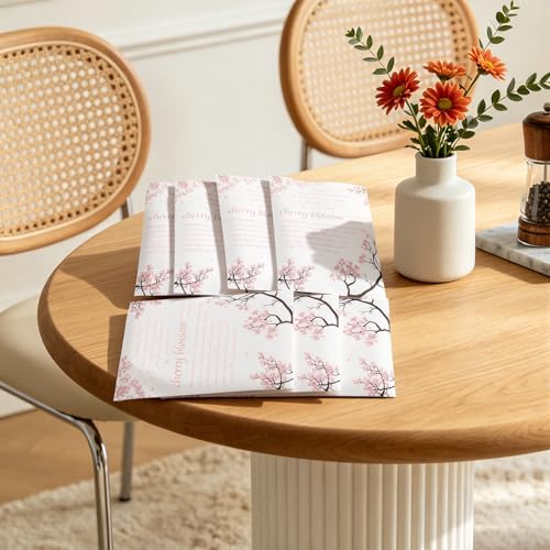 Cherry Blossom Scented Sachets for Drawers and Closets, 8-Pack