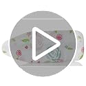 Amazon Basics Tabletop Ironing Board with Foldable Legs and Non-Slip Feet