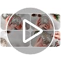 Soulchen Champagne Gold 4 Inch Christmas Ornaments Set - Shatterproof Holiday Decor