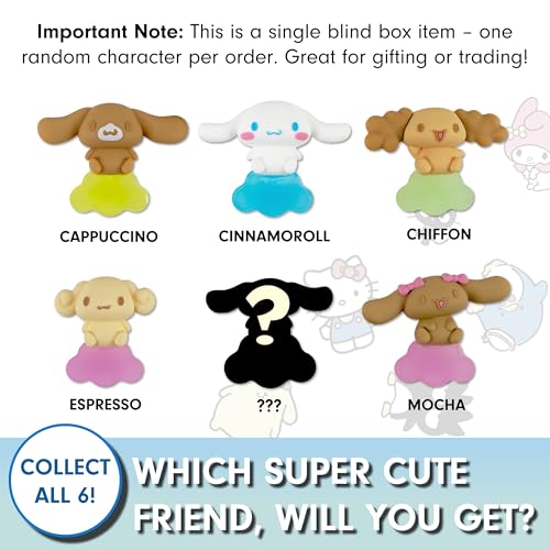 Sanrio Character Adhesive Decorative Peeker Figure - Blind Box Toy