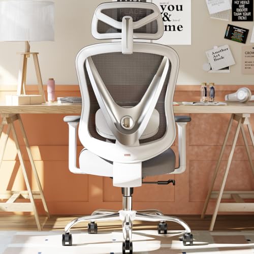 Ergonomic Mesh Office Chair with 3D Lumbar Support and Adjustable Armrests