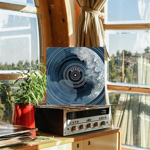 Clear Acrylic Vinyl Record Stand Display for 7 to 12 Inch LP Albums