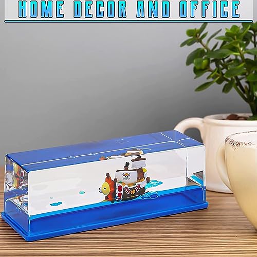 Unsinkable Cruise Ship Fluid Drift Bottle Model Home Decoration