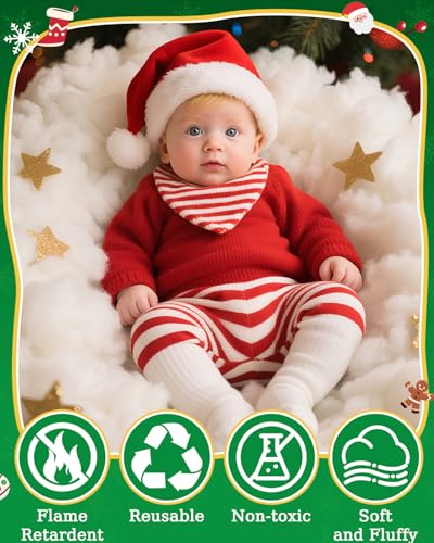 Fluffy Artificial Snow Fiber for Christmas Tree & Village Decor
