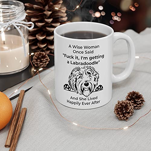 Funny Labradoodle Gifts For Women Labradoodles Lovers Coffee Mug Dog