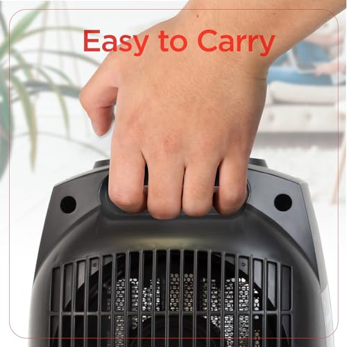 BLACK+DECKER Personal Ceramic Space Heater 1500W Black