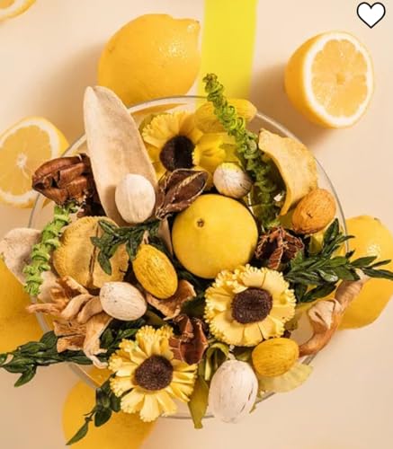 Sorbet Decorative Fragrance Potpourri 7 oz with Lemon and Lime Scent