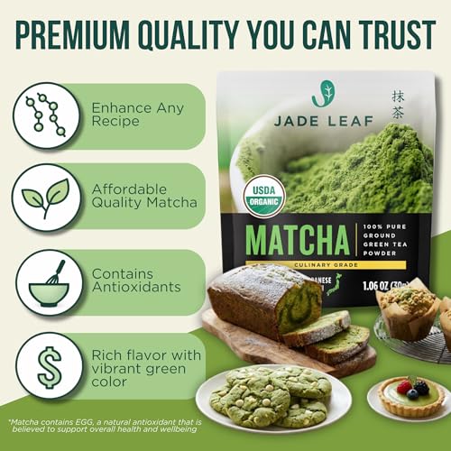 Organic Culinary Grade Matcha Green Tea Powder - Authentic Japanese (30g)