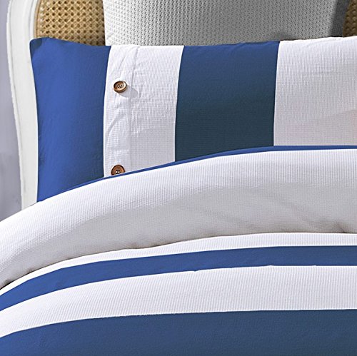 Addison Cotton Striped Duvet Cover Set - 3-Piece, Twin/XL