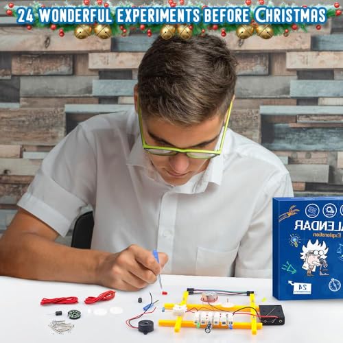 RAISLY 24-Day Christmas Science Experiment Advent Calendar for Kids & Teens