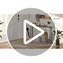 47.2-Inch Narrow Console Table, Industrial Entryway & Sofa Table
