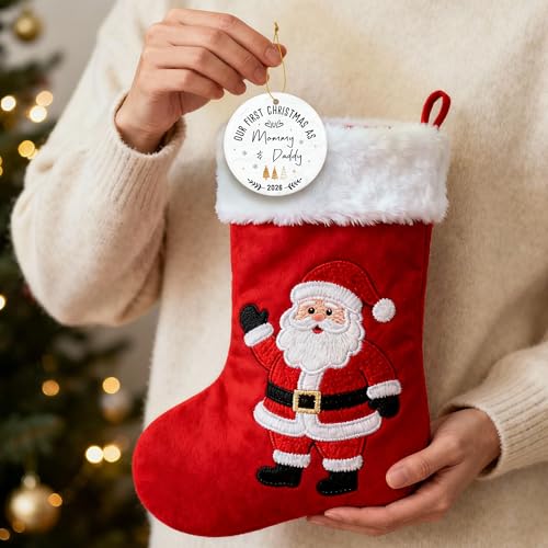 ZAGKOO Mommy & Daddy First Time Parents Ornament - New Mom & Dad Gift 2026