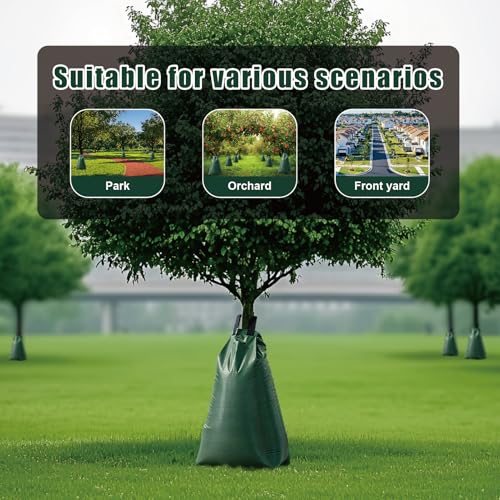 20-Gallon Slow Release Tree Watering Bags, Drip Irrigation System (3 Pack)