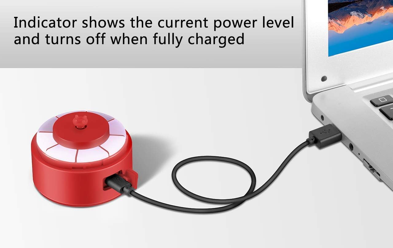 VOLTRX Premium Electric Protein Shaker Bottle, Made with Tritan - BPA Free - 24 oz Vortex Portable Mixer Cup/USB C Rechargeable Shaker Cups for Protein Shakes