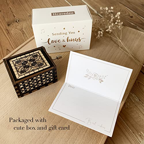 You Are My Sunshine Wooden Music Box - Friendship Keepsake Gift for Women