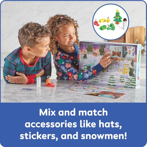 MathLink Cubes Advent Calendar - 24 Days Christmas Countdown Playset