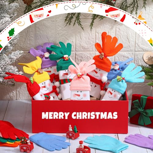 Christmas Snowman Candy Wrappers Kit DIY Holiday Chocolate Gift Set
