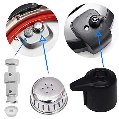 Pressure Cooker Float Valve and Steam Release Handle Replacement Set