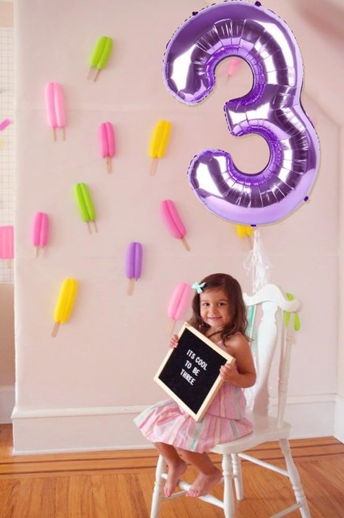 40 Inch Purple Number Balloon by [Brand Name] - Happy Birthday Decoration for Kids & Adults | Perfect for Weddings & Anniversaries