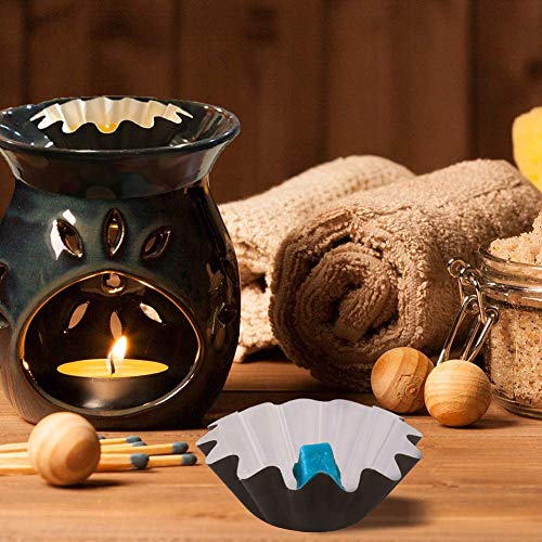Reusable Wax Melt Warmer Liners, Leakproof Wax Trays for Electric Warmers (50pcs)