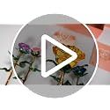 Purple Galaxy Crystal Rose Gift for Her with Gift Card - Infinity Flower for Women