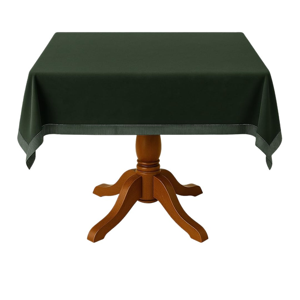 Baron Barclay Deluxe Suede Square Table Cover - 44" - Hunter Green