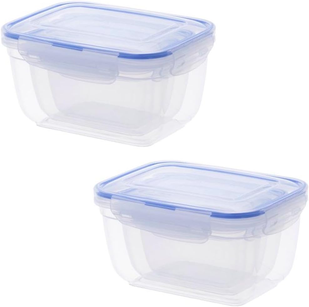 Superio Food Storage Containers - Airtight Leak-Proof Meal Prep Set of 3 | BPA-Free, Microwave & Freezer Safe
