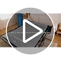 Queen Sleeper Sofa Bed Support Board - Permanent Folding Bar Shield