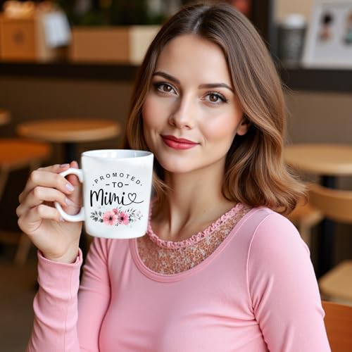 Promoted To MiMi Coffee Mug, White 11 oz – Yipaidel Ceramic Cup