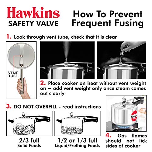 Pressure Cooker Safety Valve Replacement Set, 3-Piece Pack